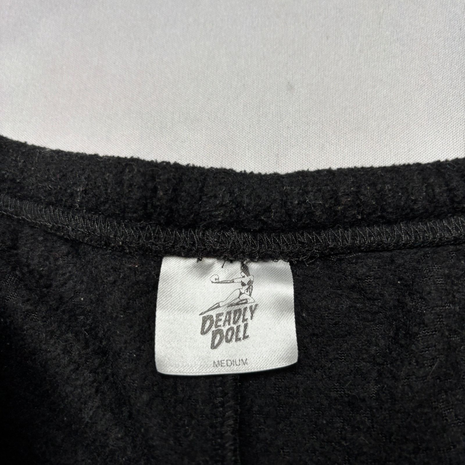 Deadly Doll Deadly Doll Jessie Joe Stark Fleece Sweatpants Medium Y2K Size 30" / US 8 / IT 44 - 4 Thumbnail