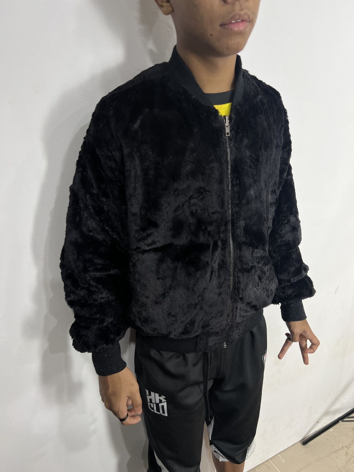 Japanese Brand Vintage Japanese Brand Reversible Bomber Sherpa Jacket J1619 Size US L / EU 52-54 / 3 - 12 Thumbnail