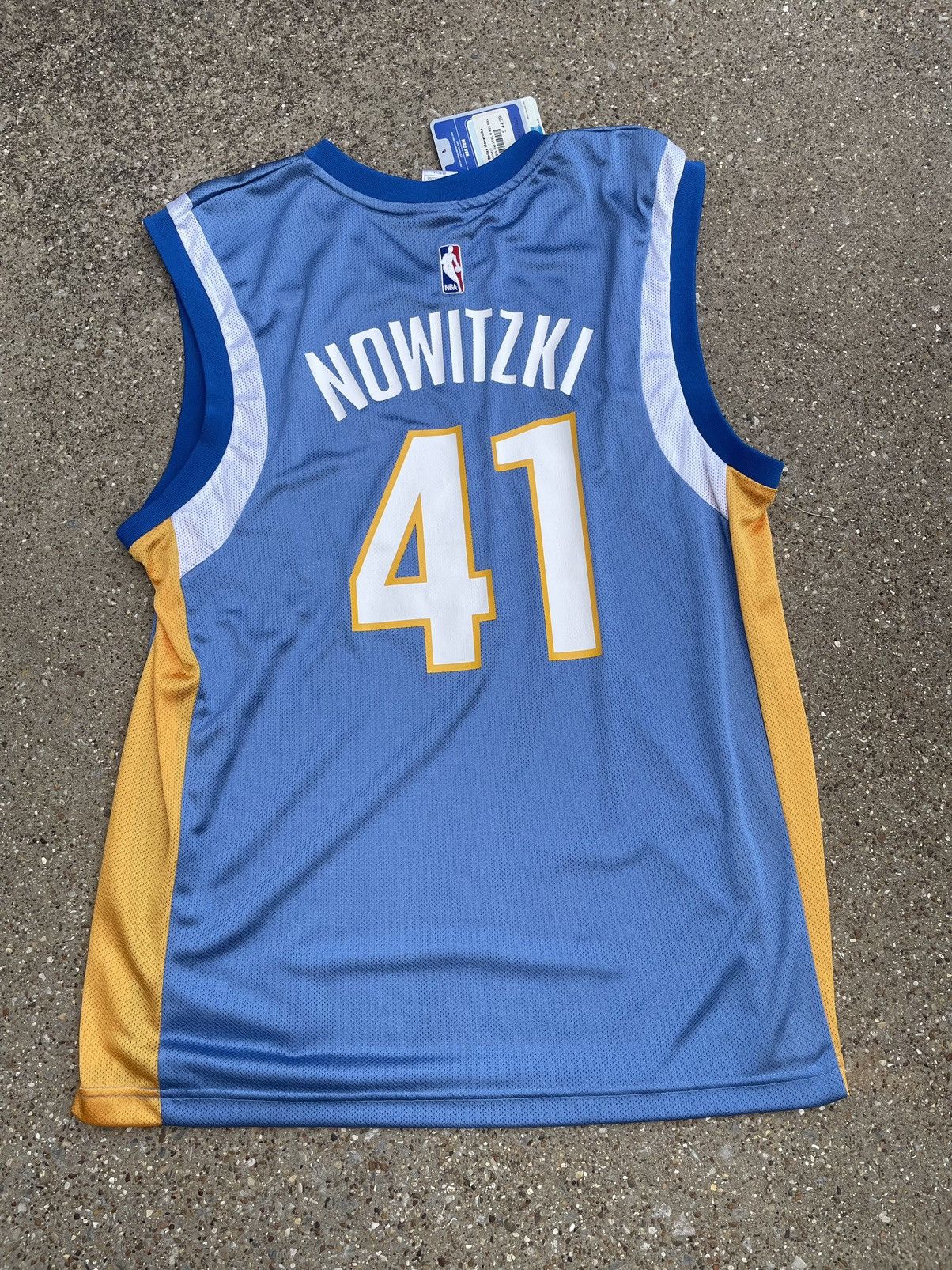 NBA × Reebok × Vintage Vintage Reebok Dallas Mavericks Dirk Nowitzki Jersey 41 Size US M / EU 48-50 / 2 - 2 Thumbnail
