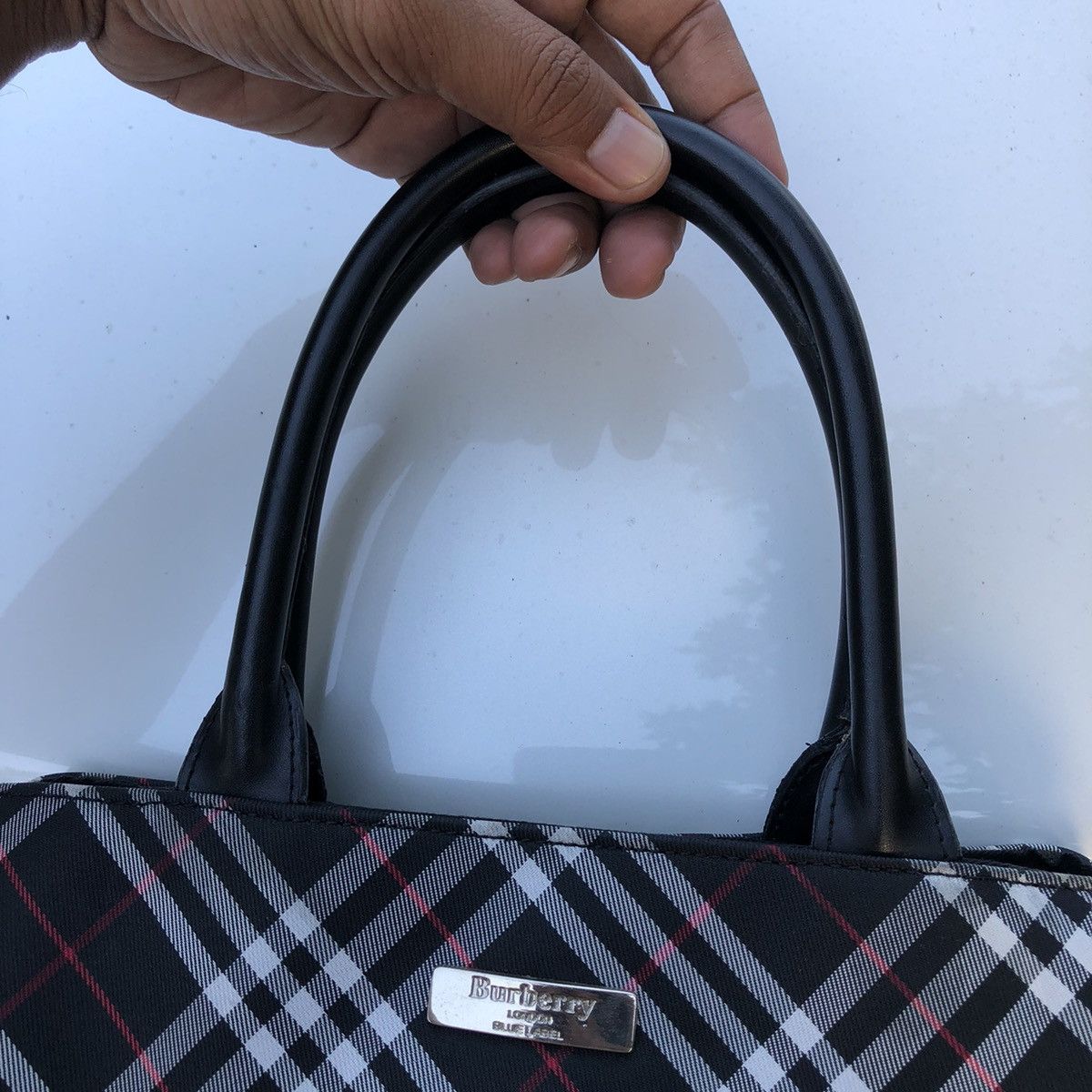 Burberry BURBERRY Blue Label Nova Check Hand Bag Size ONE SIZE - 6 Thumbnail