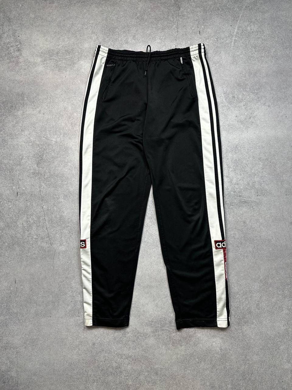 Vintage Adidas Snap Track Pants Size S – Iconic 90s