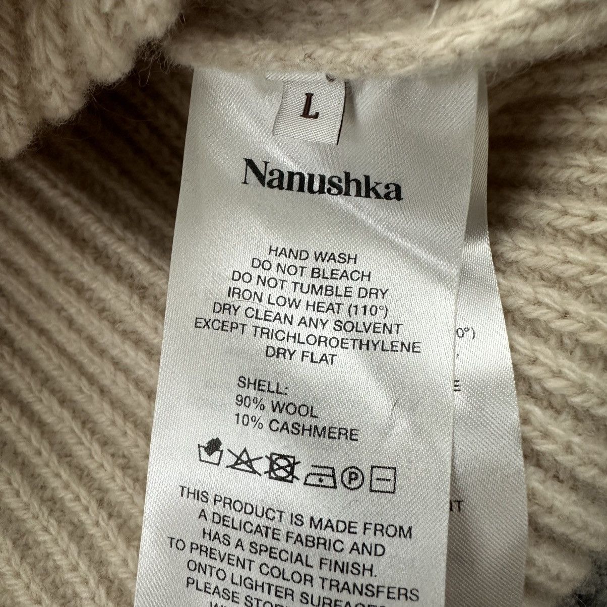Nanushka Nanushka Ribbed Polo Sweater Size US L / EU 52-54 / 3 - 7 Thumbnail