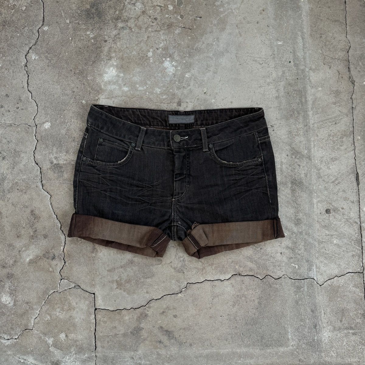 Acne Studios Acne Jeans Brown Hex Earth Denim Shorts Size 30" / US 8 / IT 44 - 1 Thumbnail
