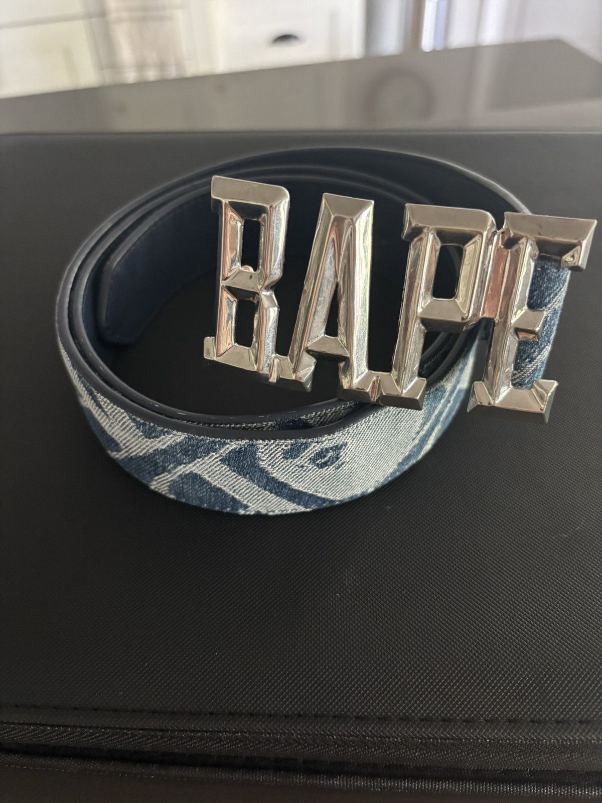 Bape Bape Denim Monochrome Belt Size 32 - 1 Thumbnail