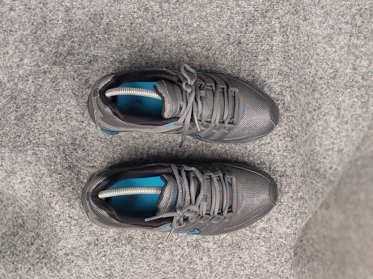 Nike Vintage Nike Shox NZ Cool Grey Cyber Y2K Style Sneakers Size US 7 / IT 37 - 11 Thumbnail