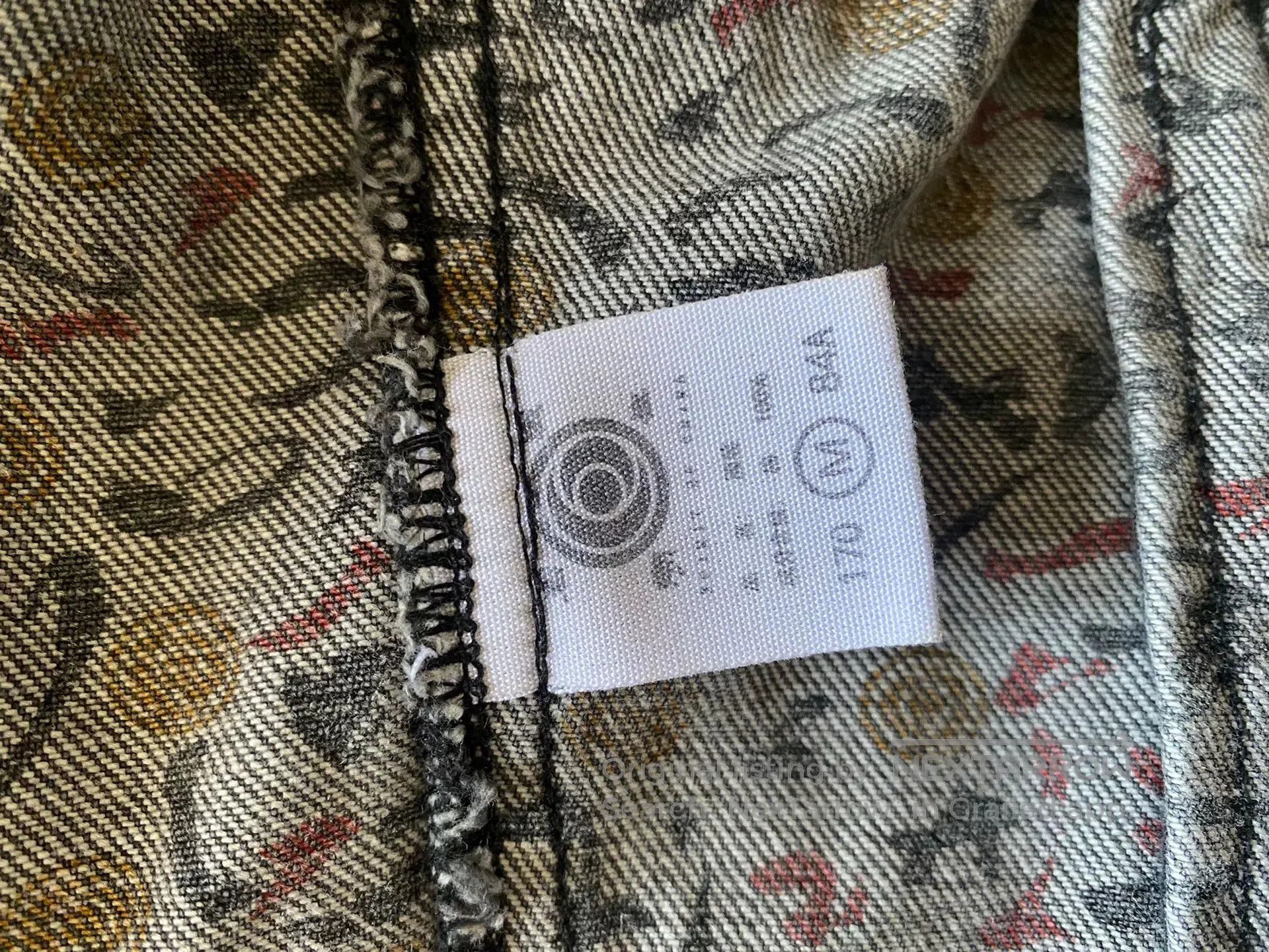 CHENPENG Chinese Style Washed Denim Embroidery Jacket. Size US M / EU 48-50 / 2 - 8 Thumbnail