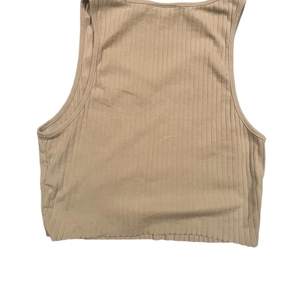 Topshop Topshop V neck crop top size 8 Size M / US 6-8 / IT 42-44 - 2 Thumbnail