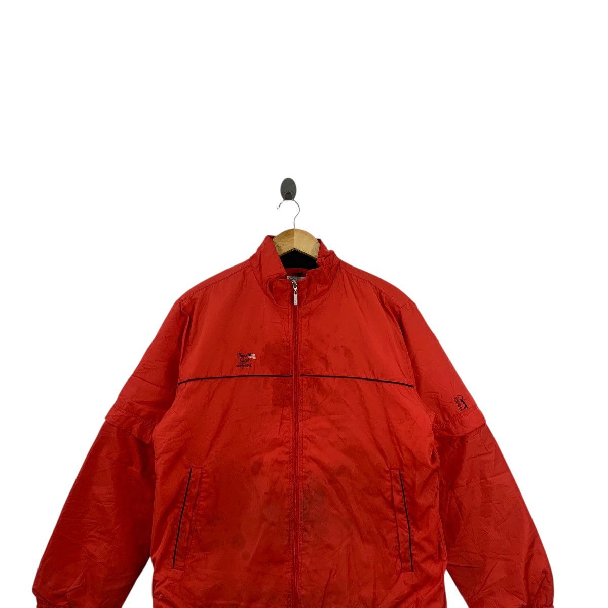 PGA Tour Vintage PGA TOUR GOLF Tiger Woods Puffer Jacket Bomber Size US L / EU 52-54 / 3 - 2 Thumbnail