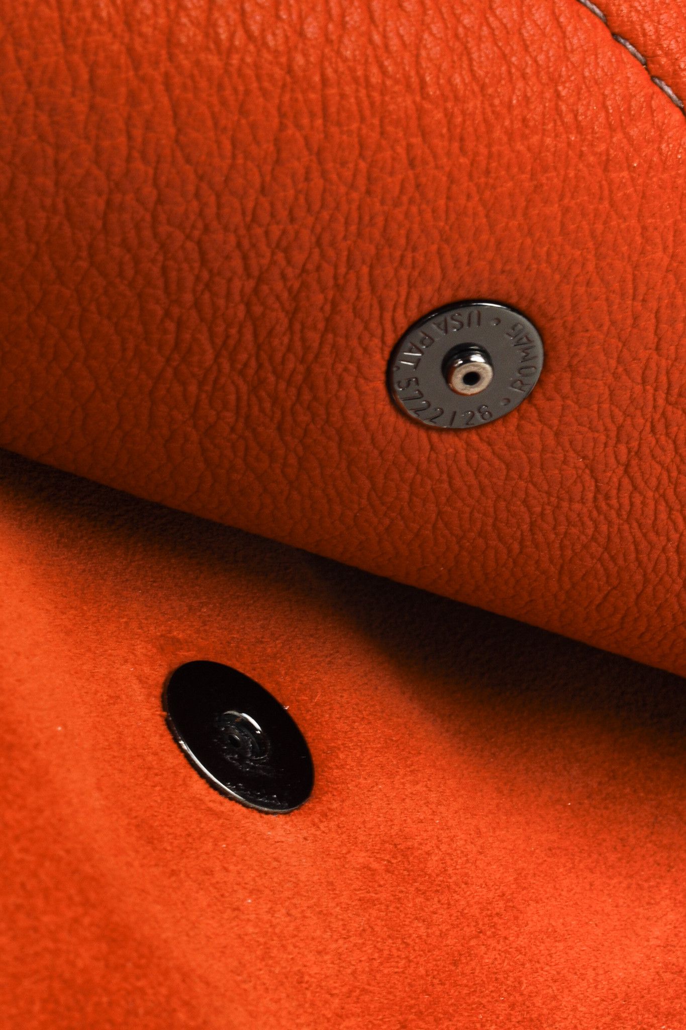Other Reed Krakoff Orange Leather Suede Belted Tote Bag Size ONE SIZE - 13 Thumbnail