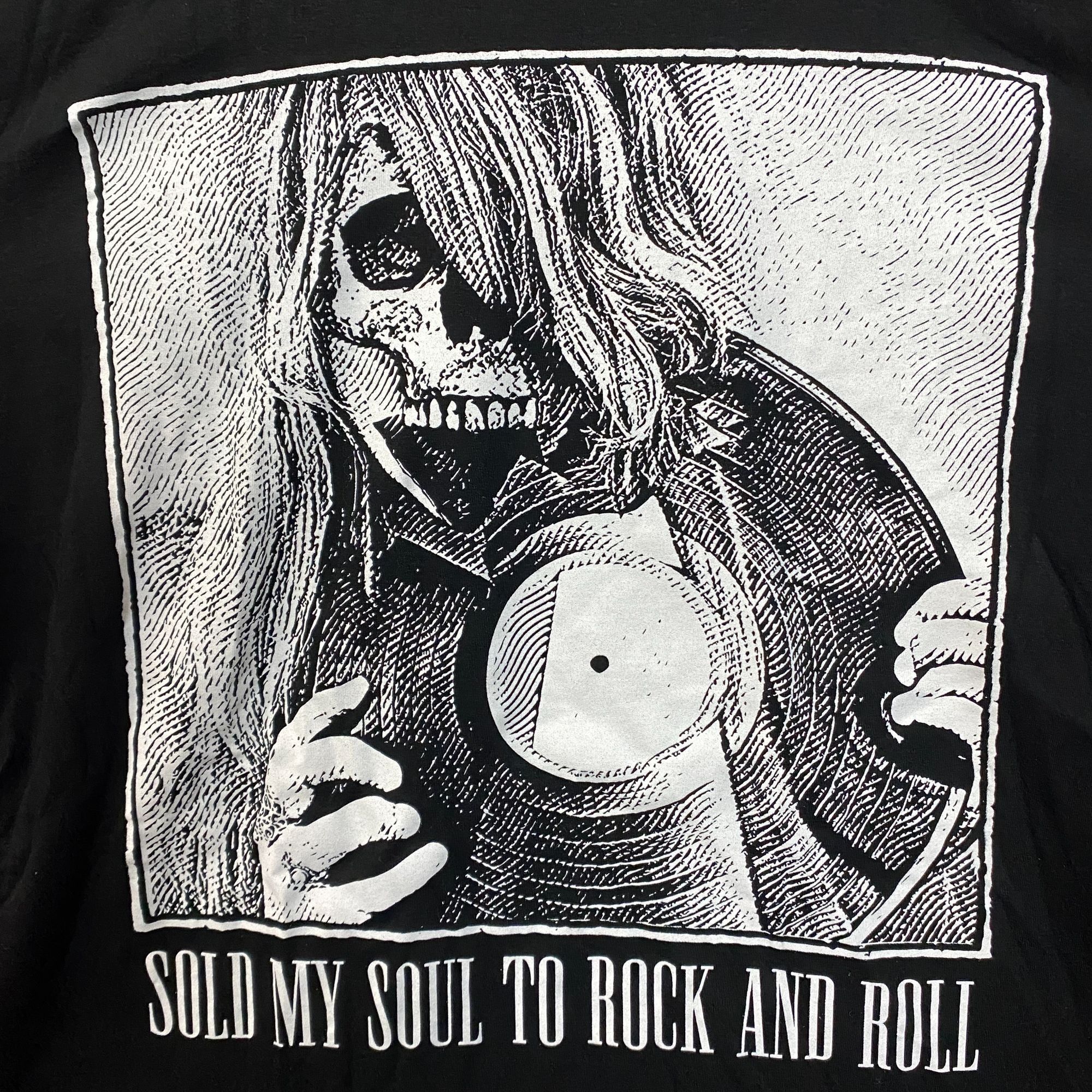 Band Tees Space Zebra Sold My Soul Graphic Design T-Shirt XL Size US XL / EU 56 / 4 - 2 Thumbnail