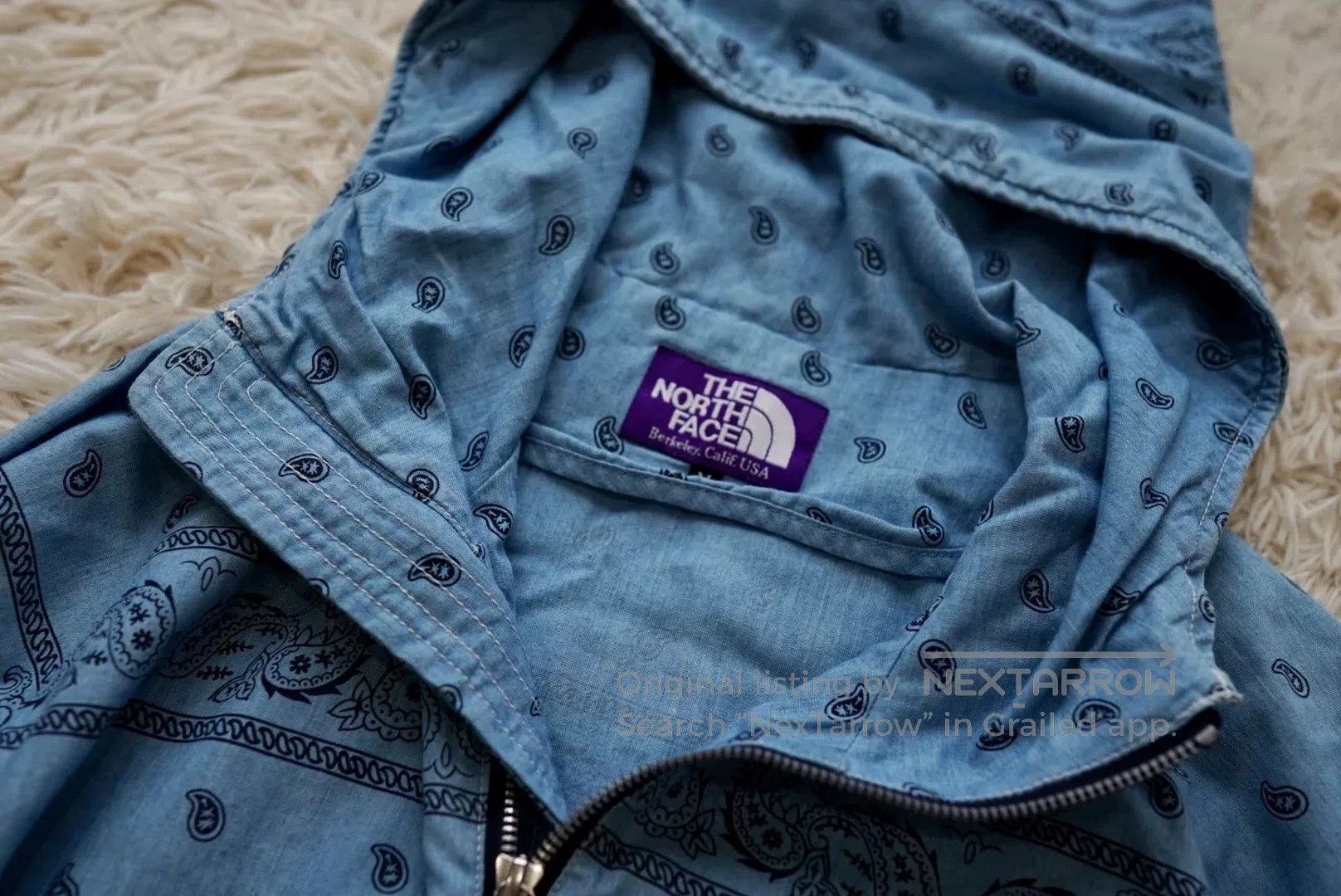 The North Face Purple Label The North Face Purple Label Paisley Zip Hoodie. Size US M / EU 48-50 / 2 - 4 Thumbnail