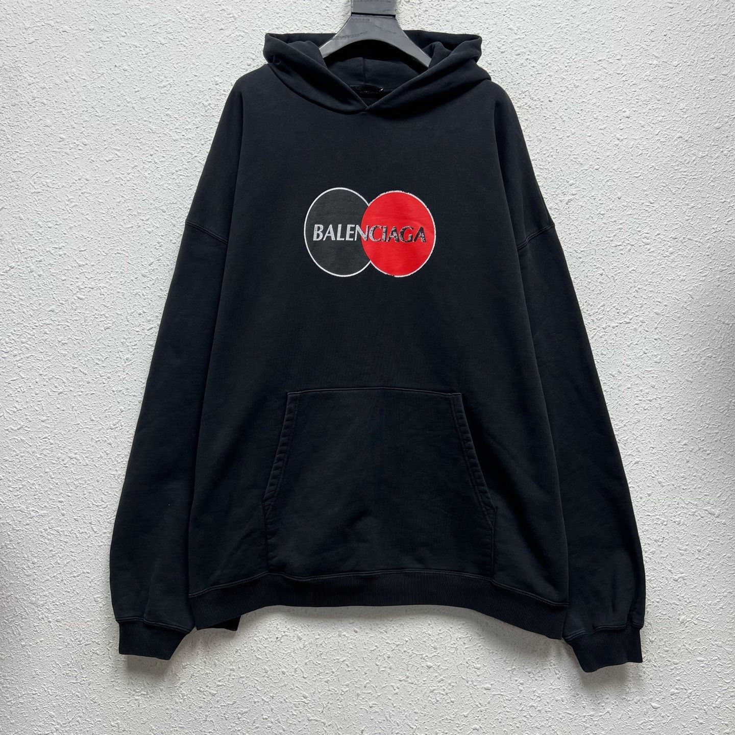 Balenciaga × Gap × Yeezy YGEBB Washed Black Dove Hoodie | Grailed