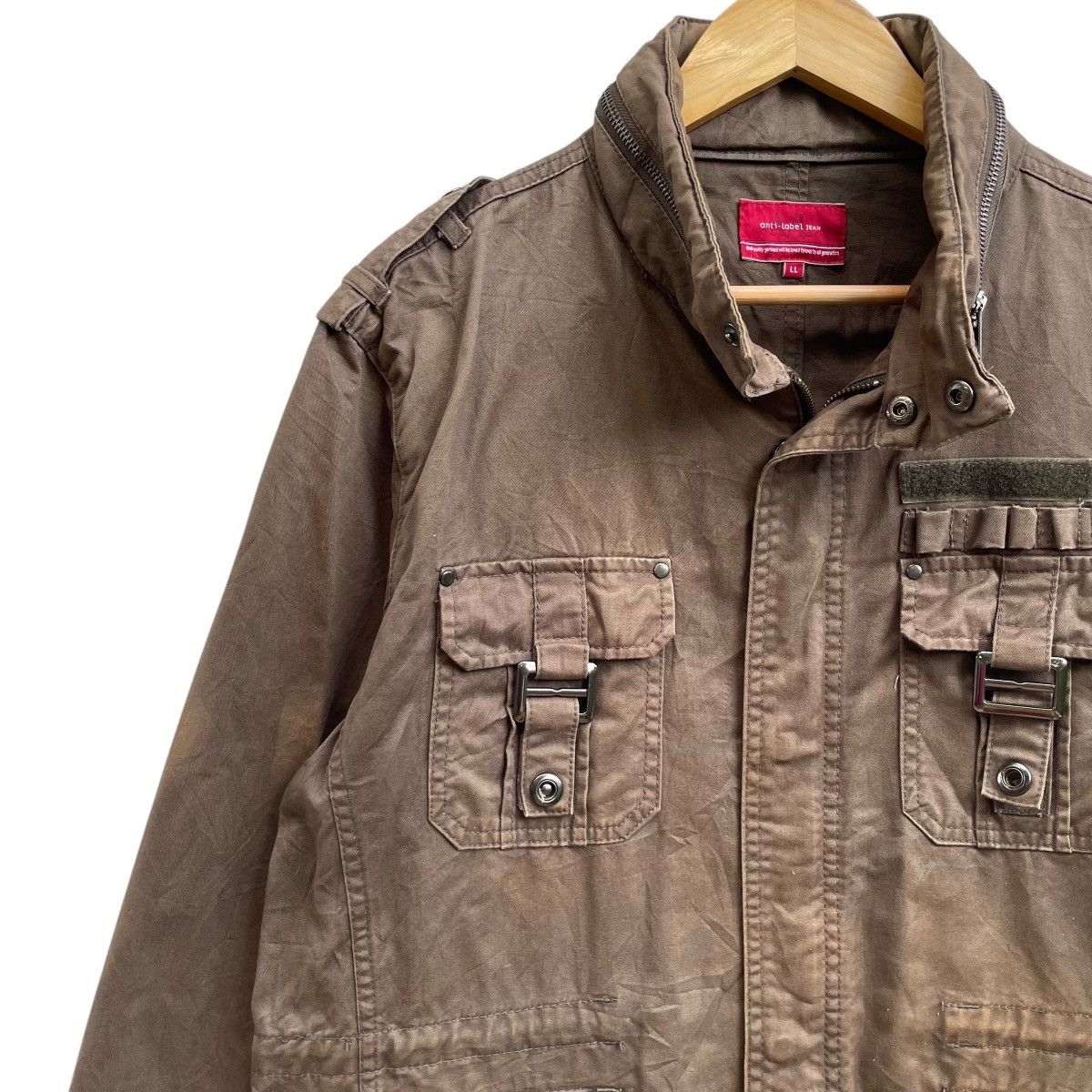 Designer × Japanese Brand × Vintage Japanese Brand Anti Label Jean Field Jacket Size US L / EU 52-54 / 3 - 3 Thumbnail