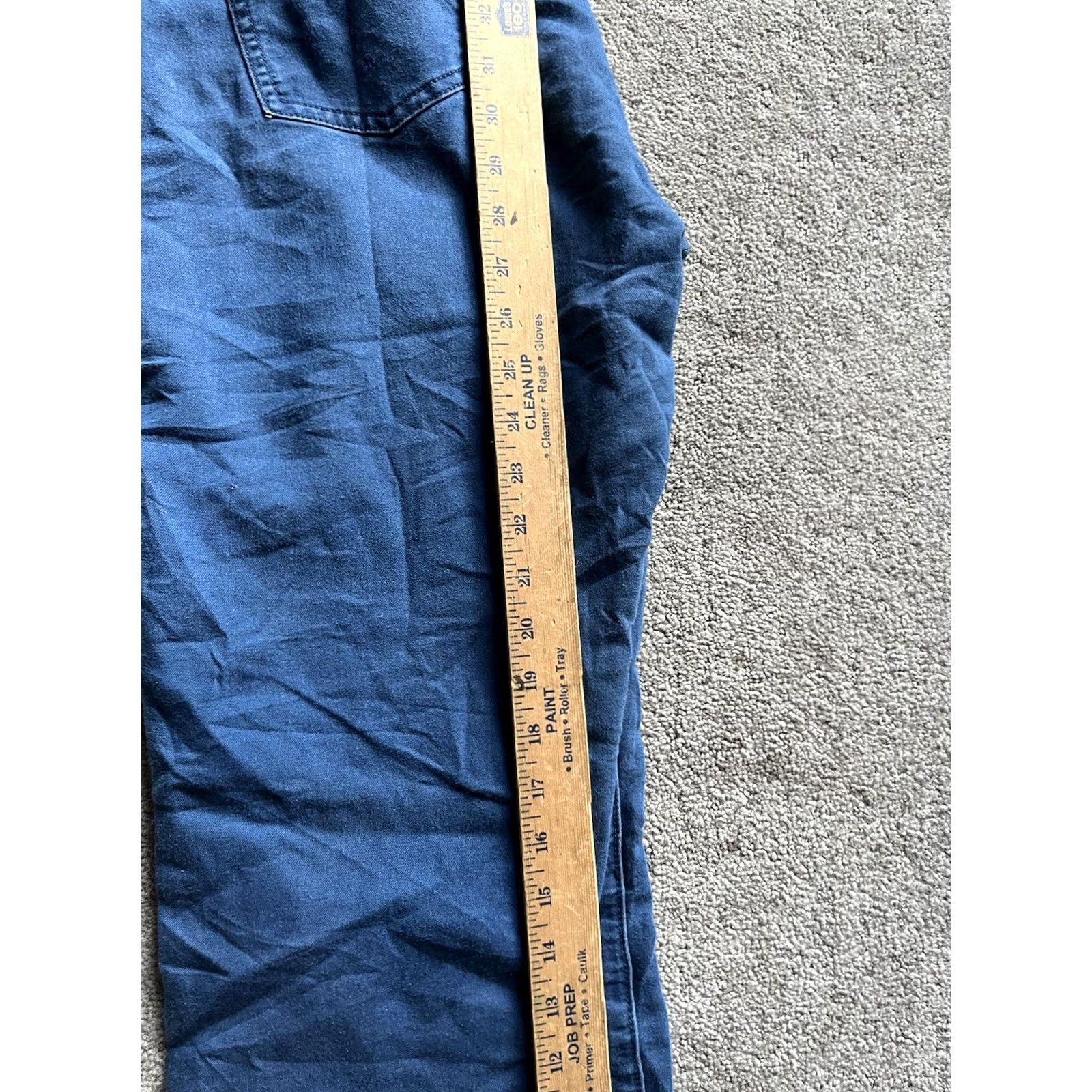 Gap Gap Jean Womens Size 32/14 Blue Denim Legging Distressed Skinny Stretch Size 36" / US 14 / IT 50 - 7 Thumbnail