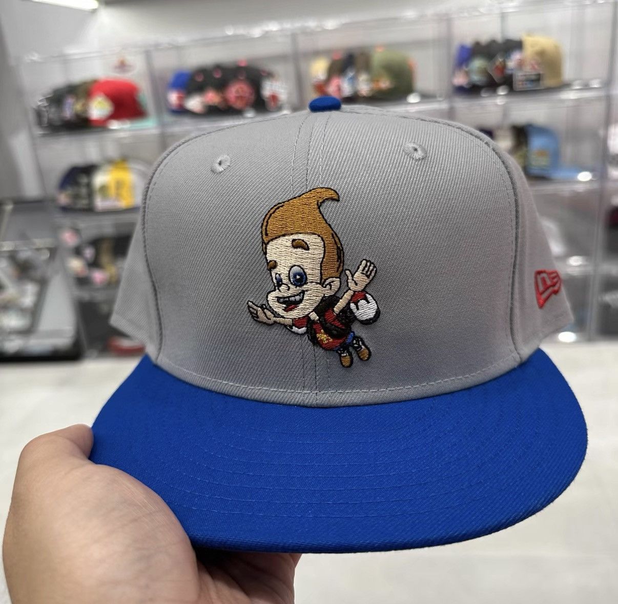 New Era New Era × Jimmy Neutron Genius Flat Brim Baseball Cap J32 Size ONE SIZE - 1 Thumbnail