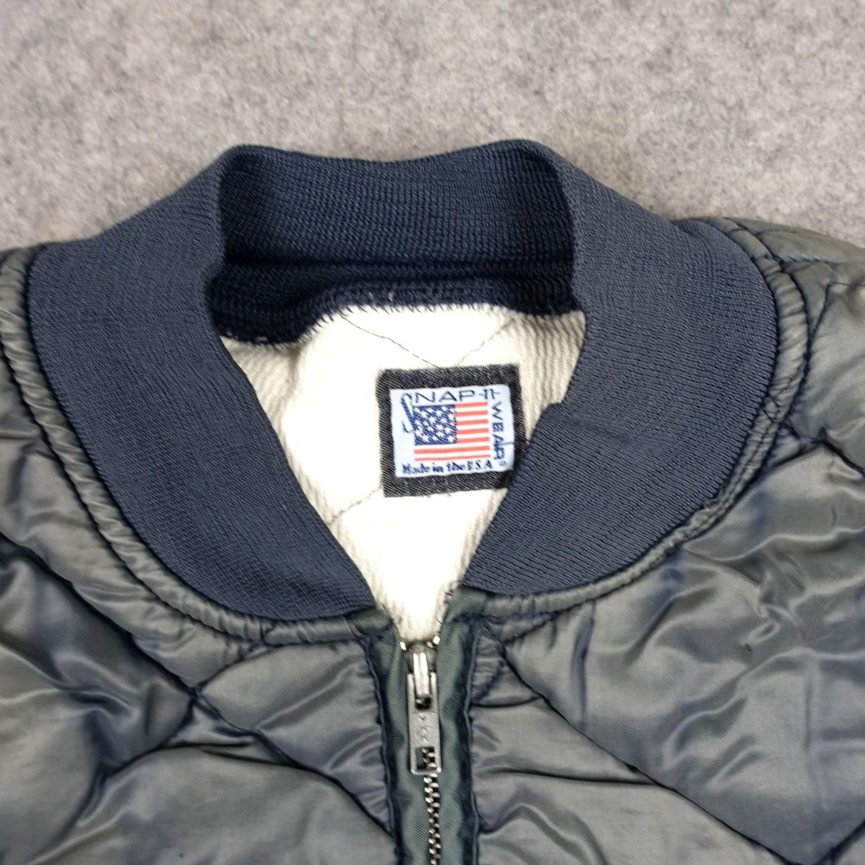 Vintage VINTAGE Snap-N-Wear Vest Mens XL Blue Quilted Nylon Full Zip Insulated Lined USA Size US XL / EU 56 / 4 - 2 Thumbnail