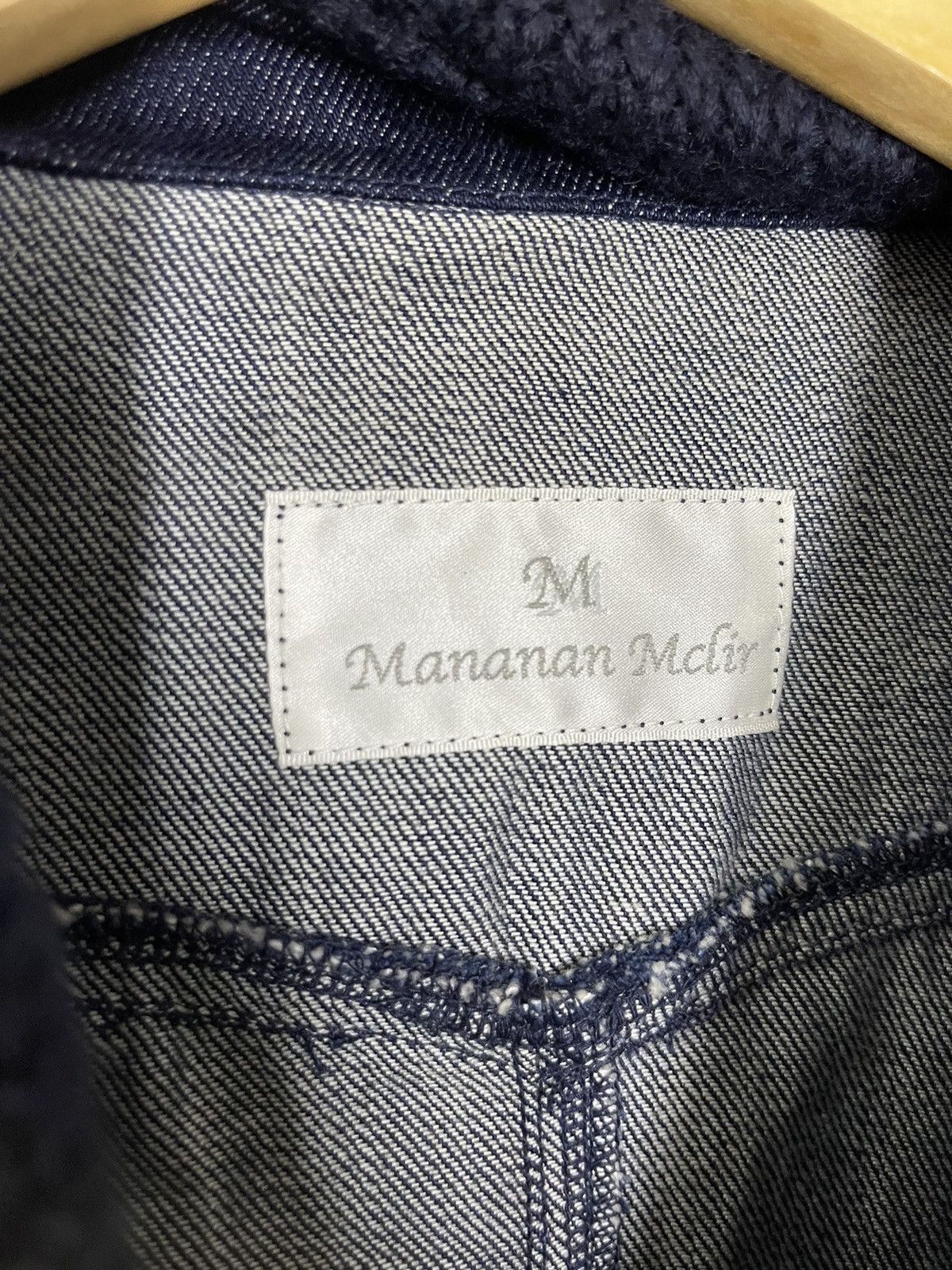 Designer VINTAGE MANANAN MCLIR CROP DENIM JACKET Size S / US 4 / IT 40 - 4 Thumbnail