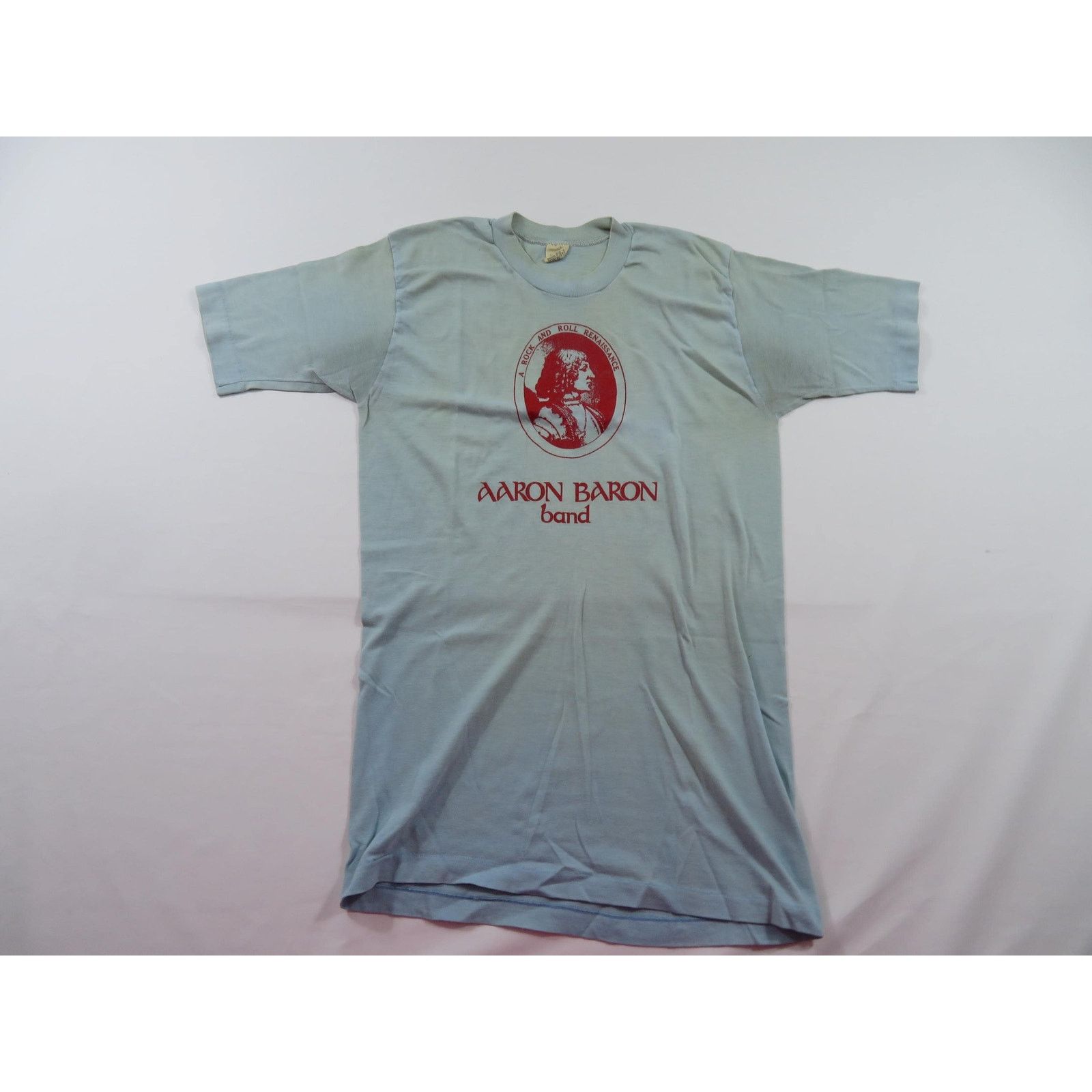 Other Aaron Baron Band Rock & Roll Renaissance Blue Shirt M 1970s Size US M / EU 48-50 / 2 - 1 Thumbnail