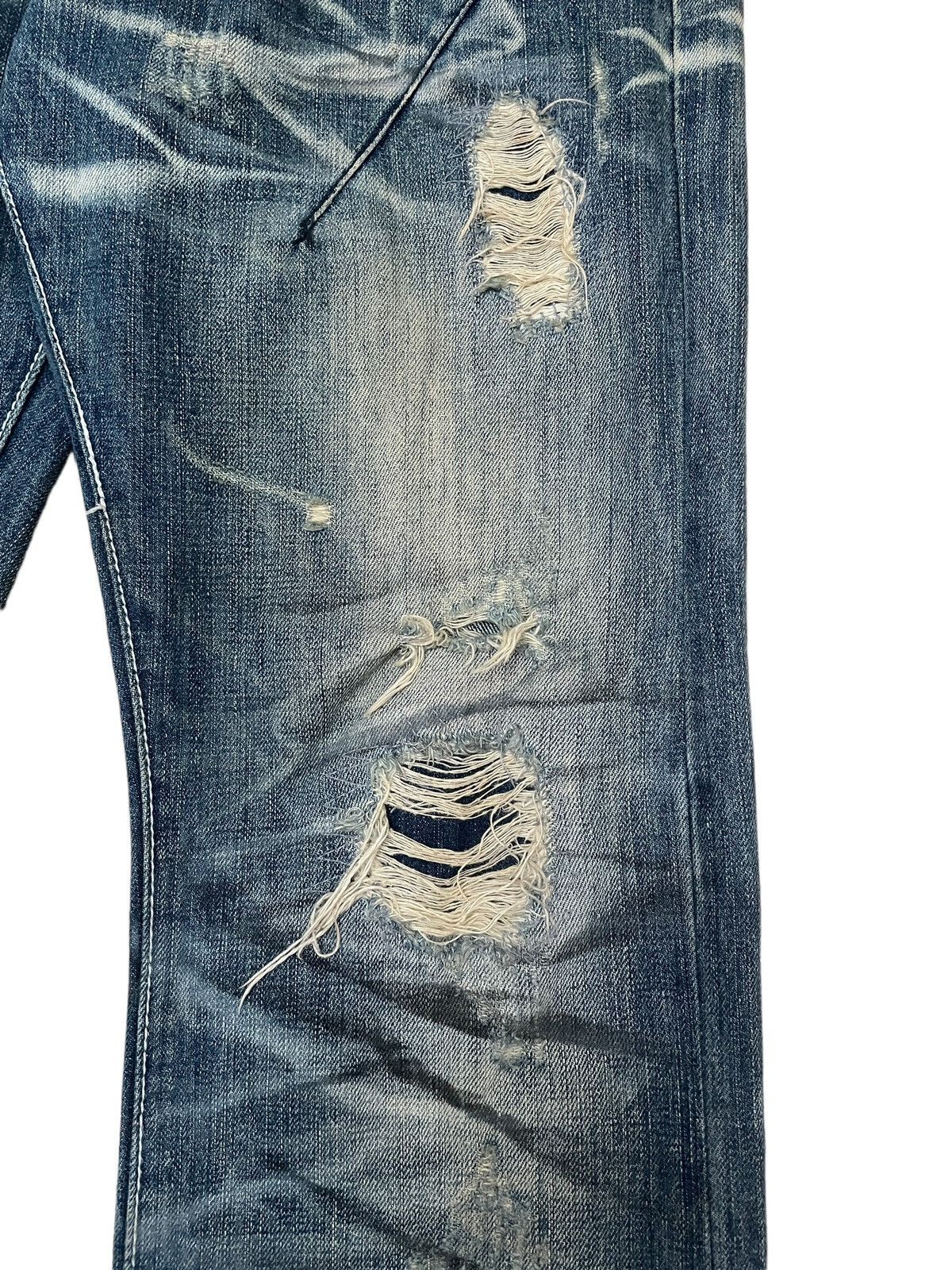 If Six Was Nine × Japanese Brand Vintage Japanese Brand Urban Craft Ripped Jeans 1990s Size US 32 / EU 48 - 10 Thumbnail