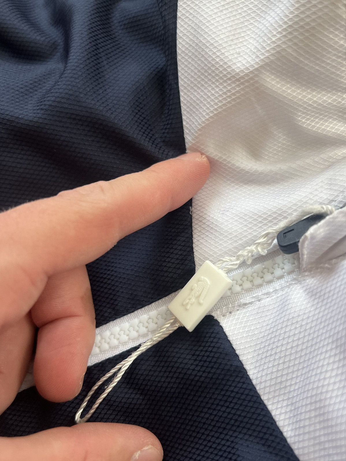 Lacoste Lacoste Zip Light Jacket Size US XL / EU 56 / 4 - 4 Thumbnail