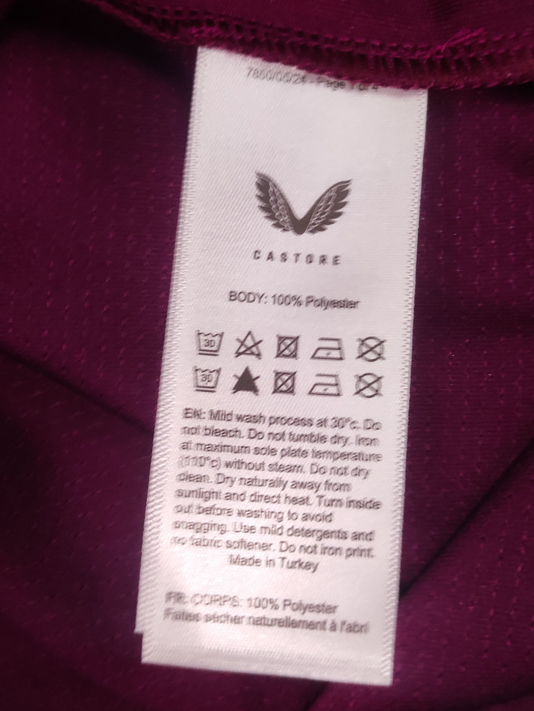 Castore BNWT Burnley FC 2024 2025 Castore Home Shirt Size US XL / EU 56 / 4 - 4 Thumbnail