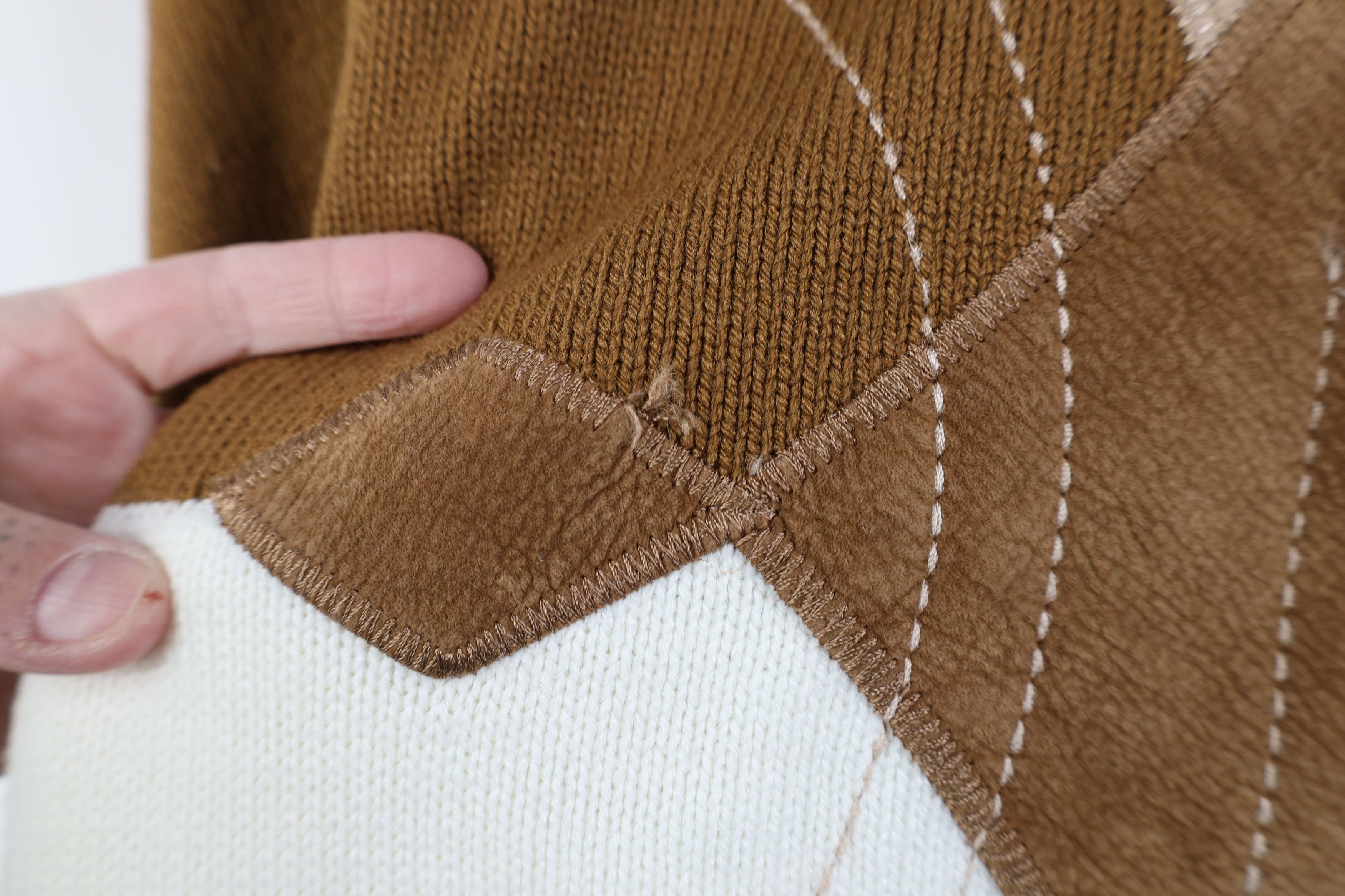 Vintage 90s Y2K Streetwear Ribbed Knit Mock Neck Sweater