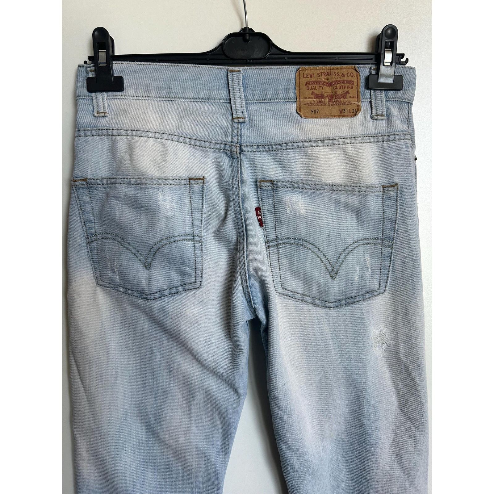 Levi's Vintage Levi's 507 Jeans Made in USA 96 High riseDenim-W31 Size US 31 - 6 Thumbnail
