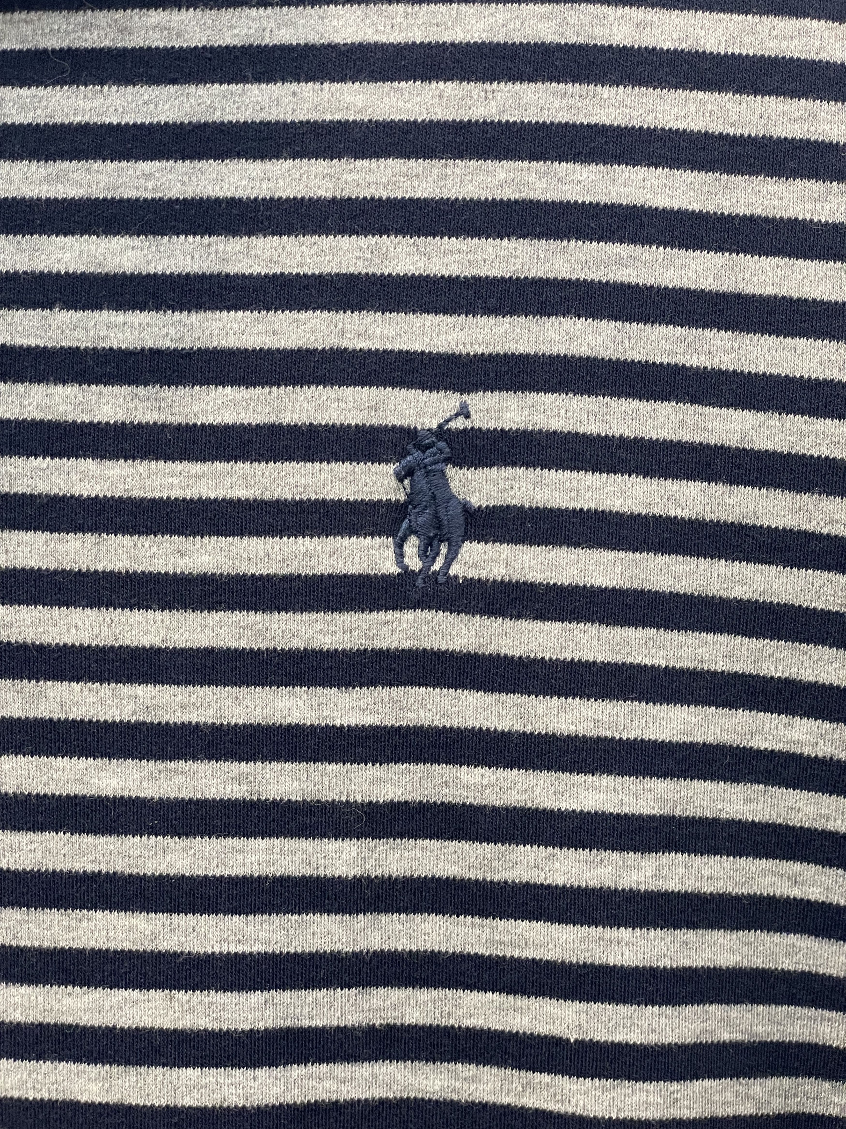 Polo Ralph Lauren Polo Ralph Lauren Blue Striped Polo Shirt Mens Large Size US L / EU 52-54 / 3 - 5 Thumbnail