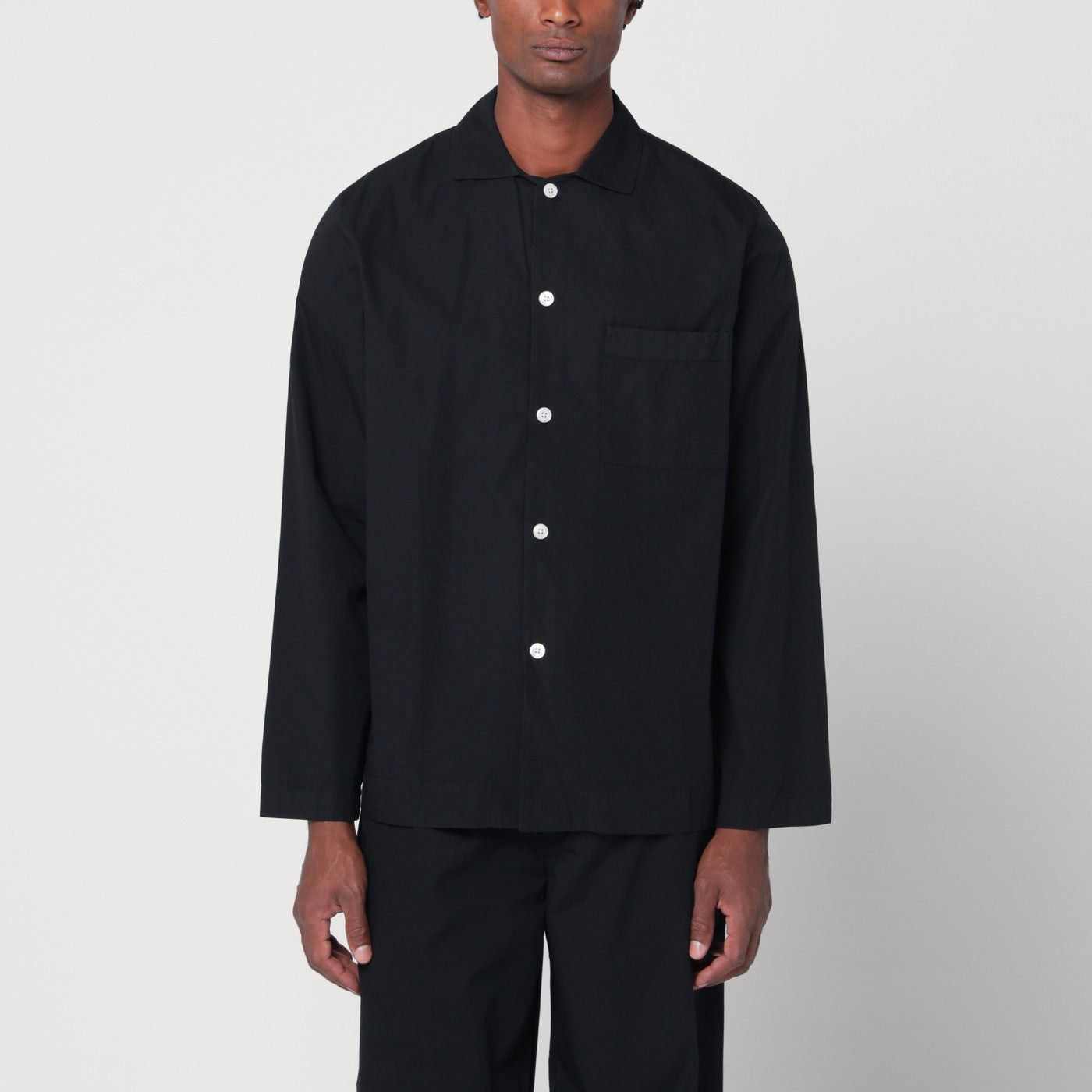 Tekla Tekla Black Pyjama Shirt Size US L / EU 52-54 / 3 - 1 Thumbnail