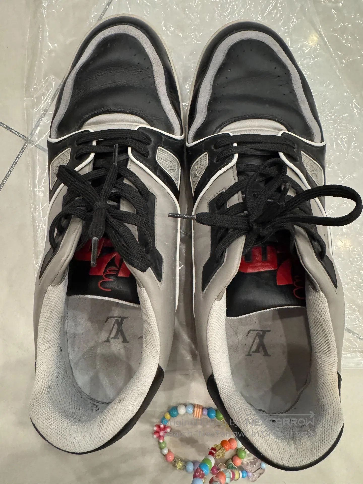 Louis Vuitton Louis Vuitton Original Black Cement Trainer. Size US 9.5 / EU 42-43 - 4 Thumbnail