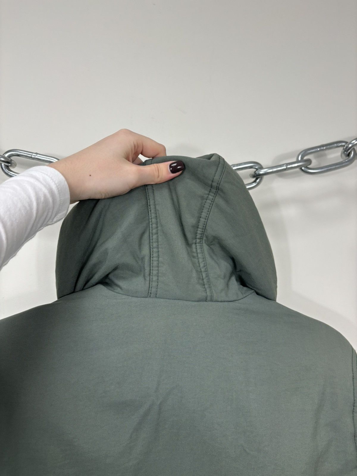 Diesel Vintage Diesel Women’s Y2K Hype Hooded Avant Garde Jacket Size L / US 10 / IT 46 - 17 Thumbnail