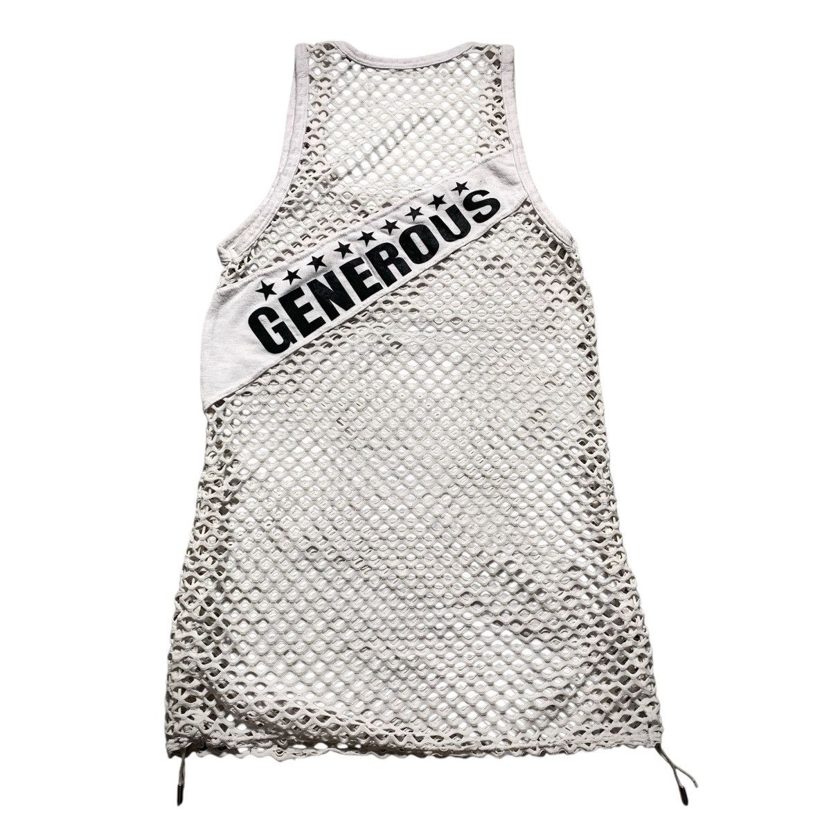 Japanese Brand Dipper Skull Generous Fishnet Punk Gothic LGB Style Tank Top Size S / US 4 / IT 40 - 9 Thumbnail