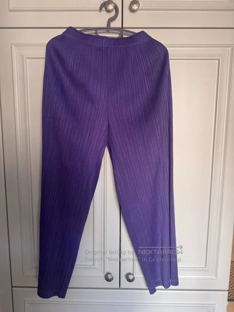 Issey Miyake Issey Miyake size:3 Purple Pants Length Size 42" / US 20 - 1 Thumbnail