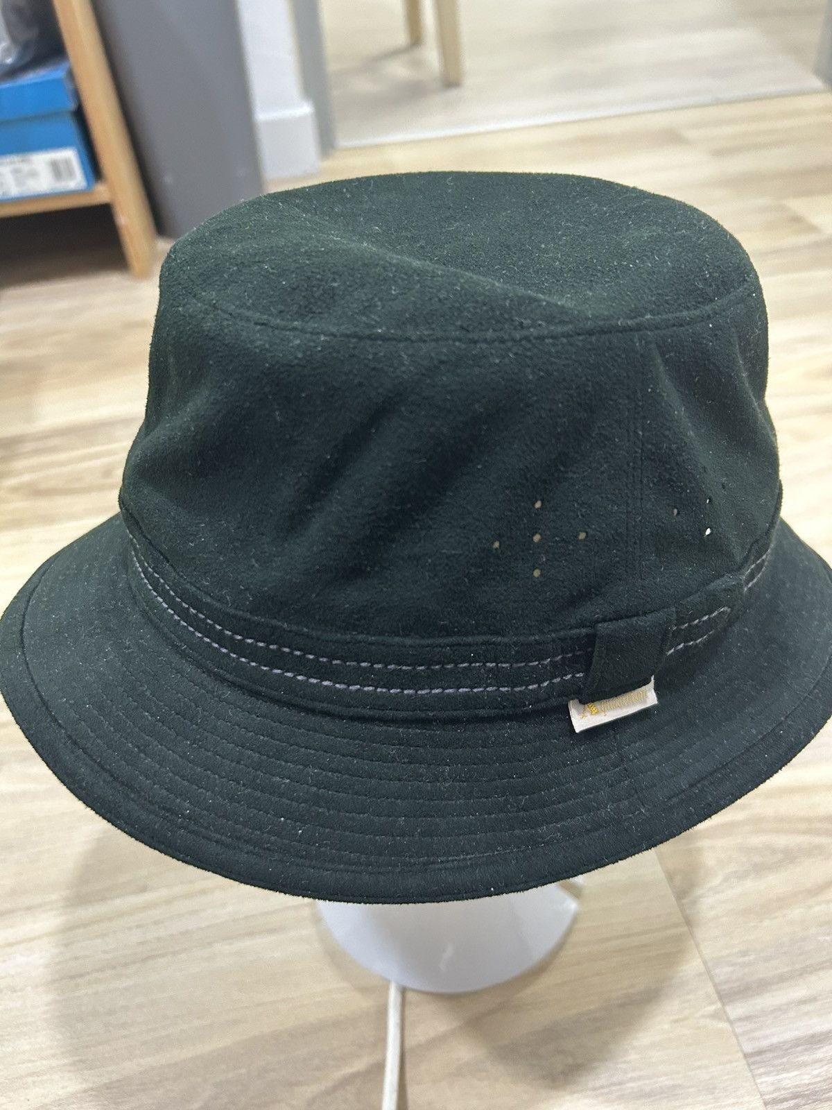 Aquascutum Aquascutum OF LONDON Bucket Hat Black 58.0 cm Size ONE SIZE - 1 Thumbnail