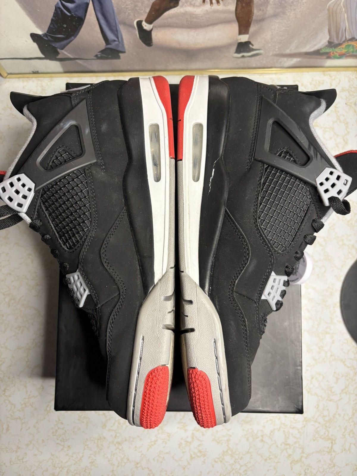 Jordan Brand Jordan Retro 4 ‘Bred’ Size US 10 / EU 43 - 3 Thumbnail