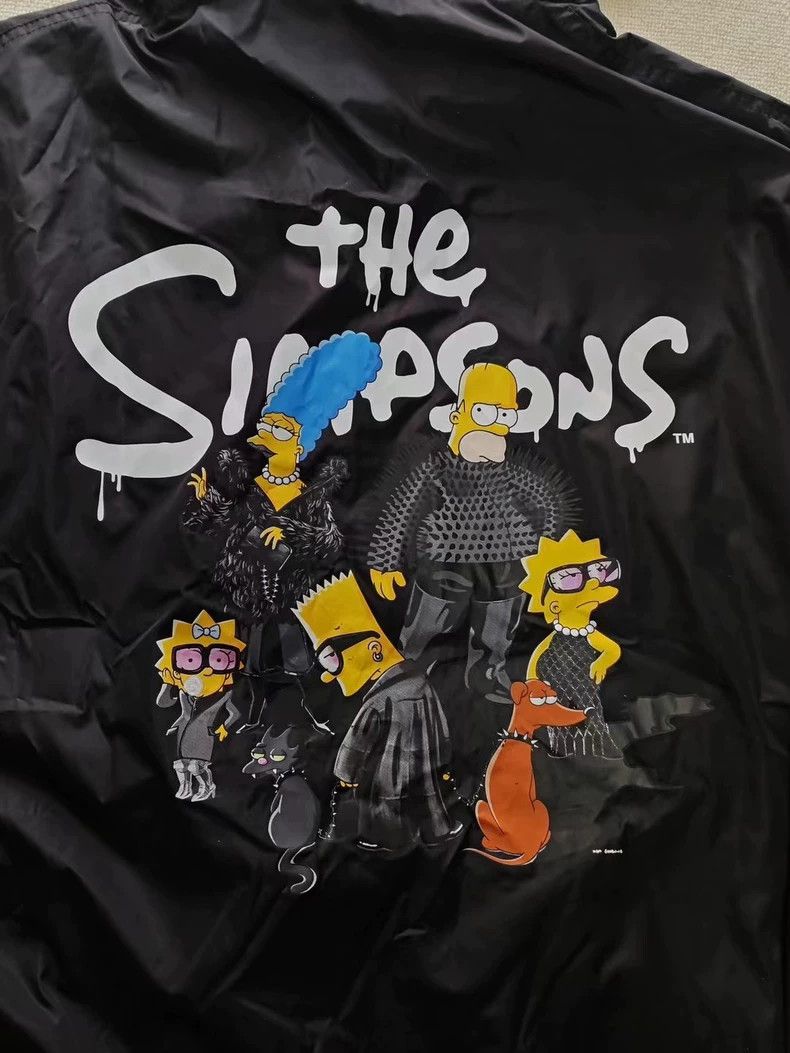 Balenciaga Balenciaga Simpson logo hooded jacket Size US S / EU 44-46 / 1 - 4 Thumbnail