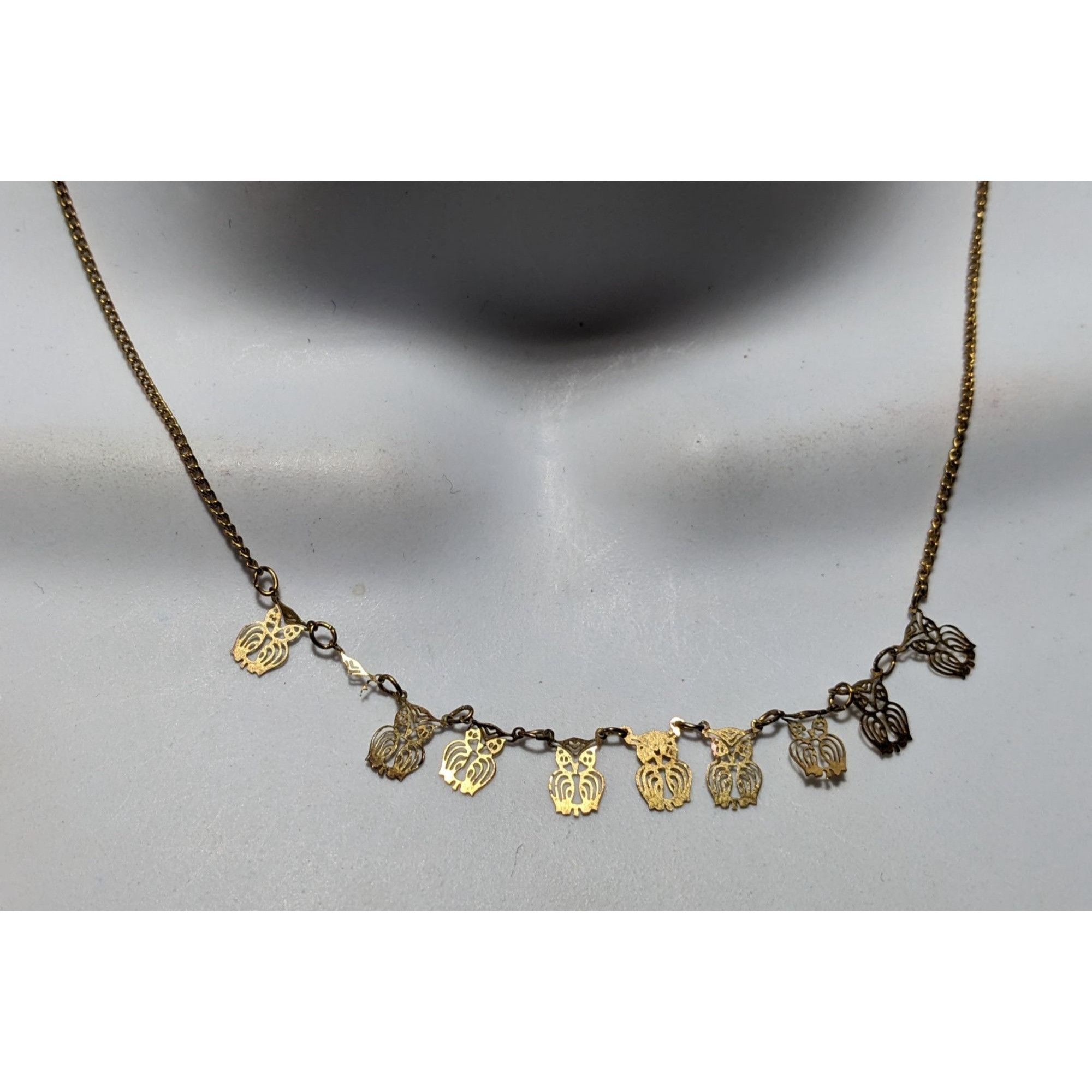 Other Minimalist Gold Tone Owl Charm Necklace Size ONE SIZE - 7 Thumbnail