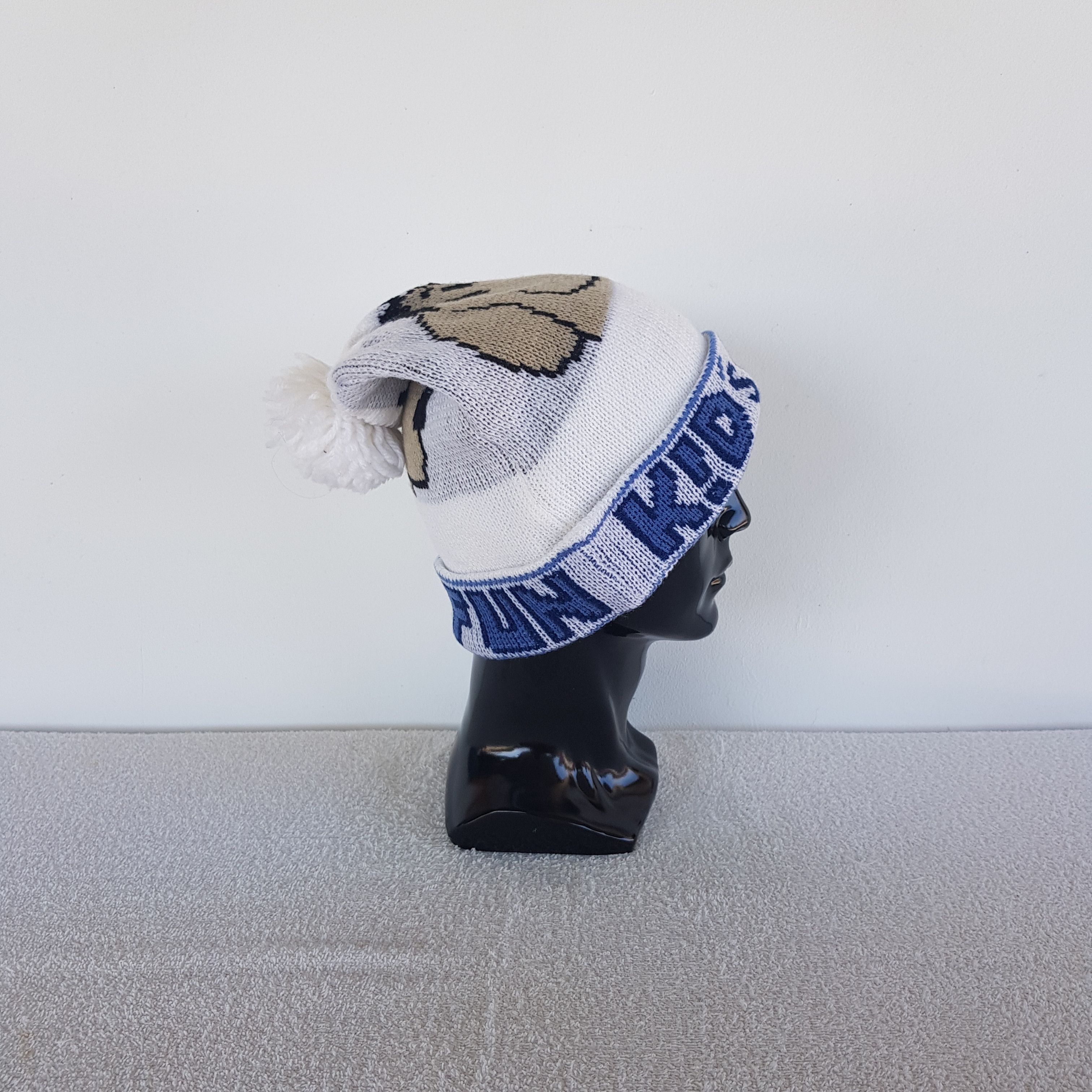 Japanese Brand Vintage 90s Kids Fun Beanie Snow Caps Hats. Size ONE SIZE - 3 Thumbnail