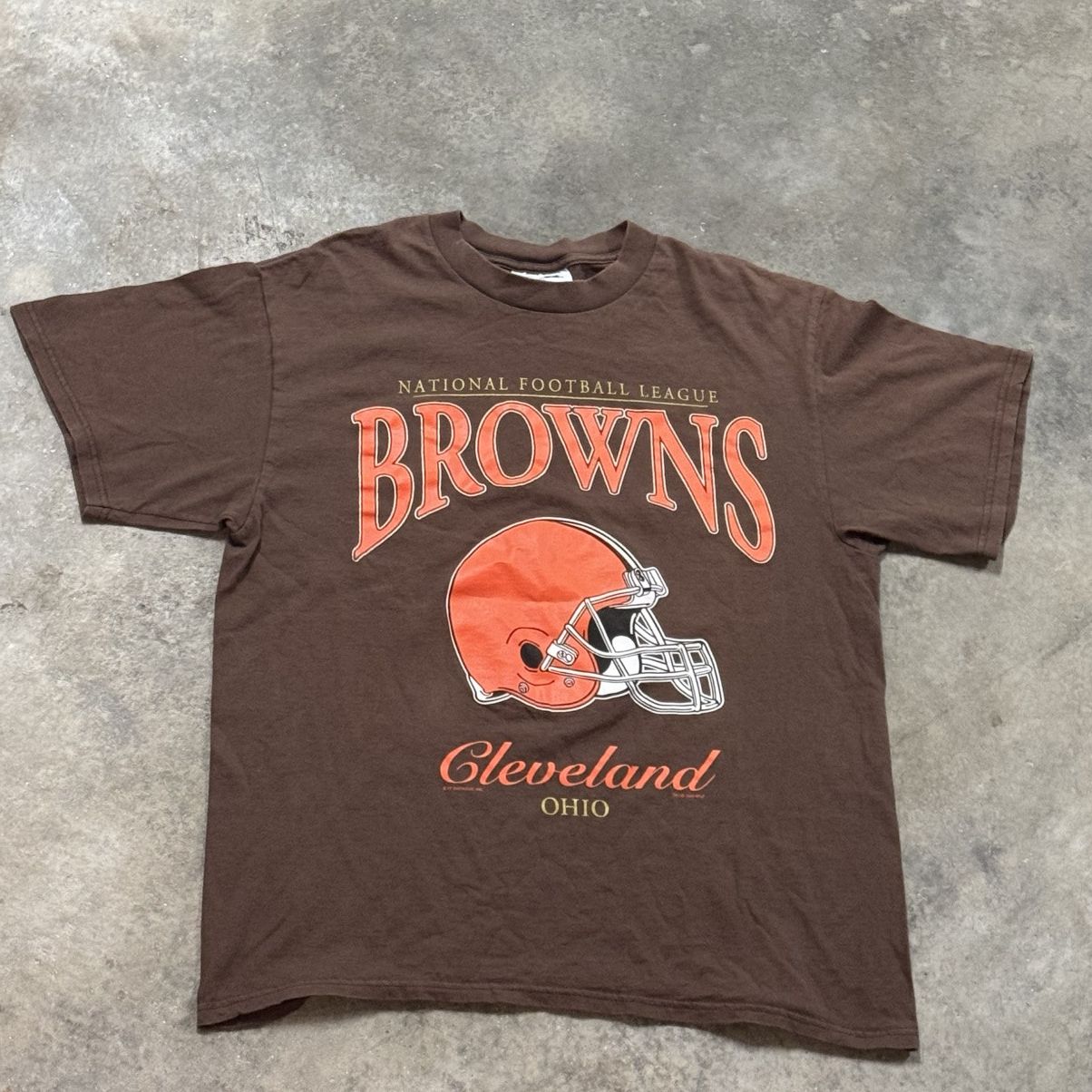 NFL Vintage CSA Browns Tshirt Size US L / EU 52-54 / 3 - 1 Thumbnail