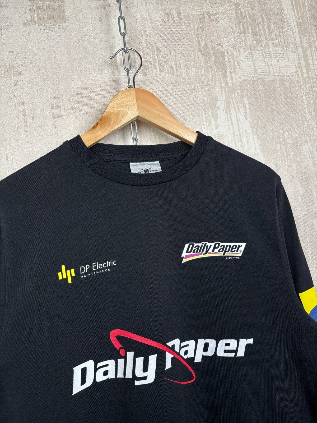Daily Paper Daily Paper Feff Graphic Long Sleeve T-shirt Black Size US M / EU 48-50 / 2 - 4 Thumbnail