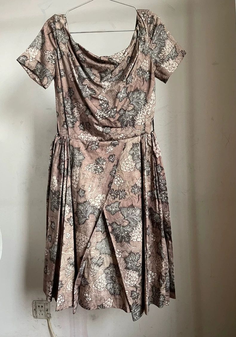 Vivienne Westwood Grape Print Corset Dress - dmc