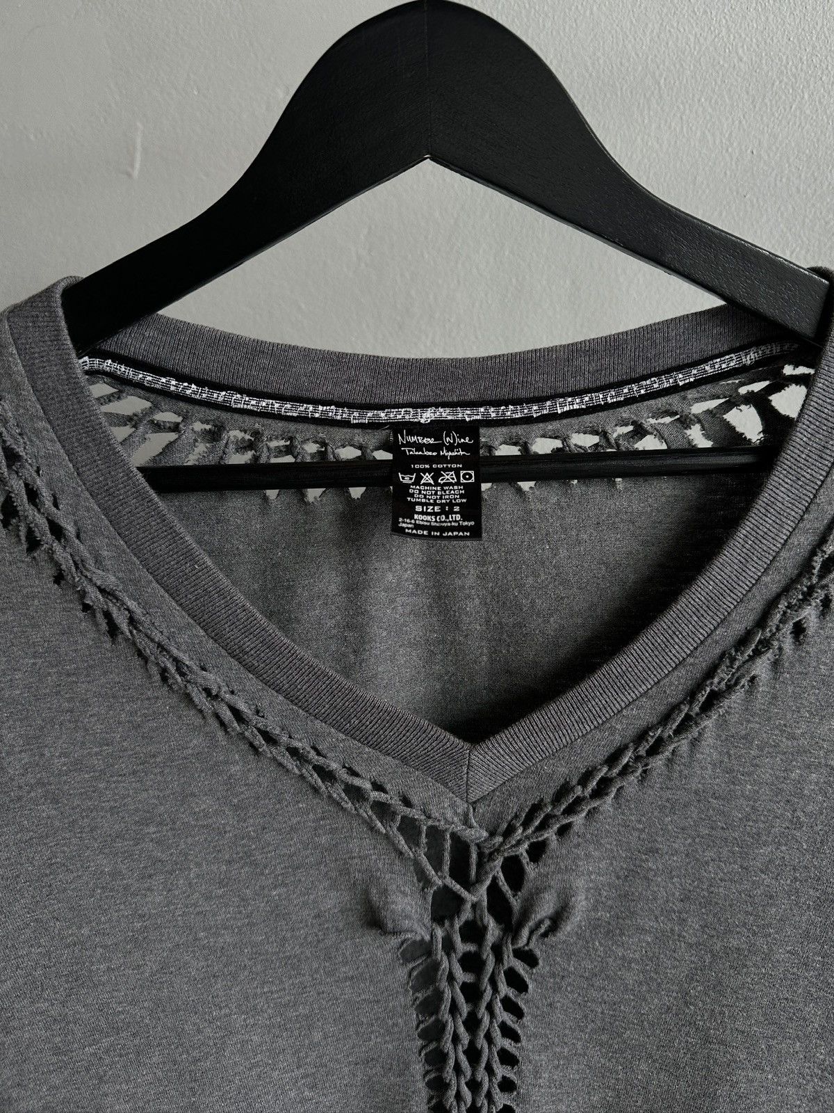 Number (N)ine Number (N)ine SS07 Braided Cutwork Long Sleeve Size US M / EU 48-50 / 2 - 3 Thumbnail