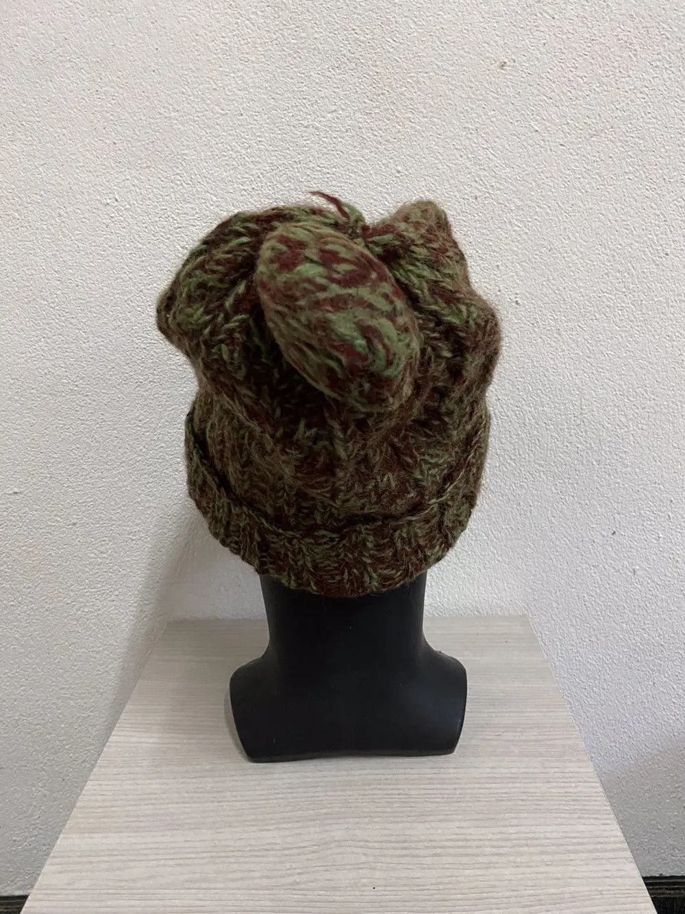 Japanese Brand × Vintage Vintage Knit Beanie Hat Size ONE SIZE - 4 Thumbnail
