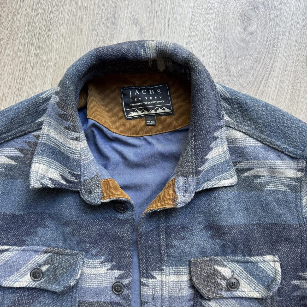 JACHS NY Jachs New York Men's Medium Wool Blend Jacket Sherpa Lining Size US L / EU 52-54 / 3 - 2 Thumbnail