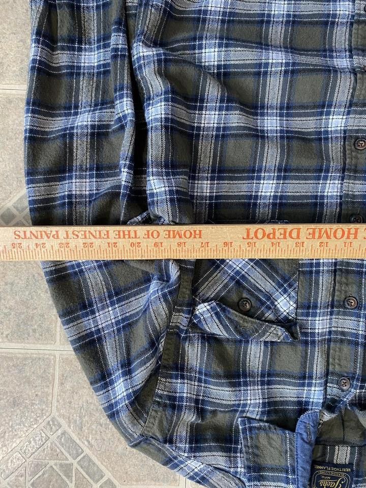 Other Vintage 90s faded plaid flannel long sleeve button up shirt Size US L / EU 52-54 / 3 - 4 Thumbnail