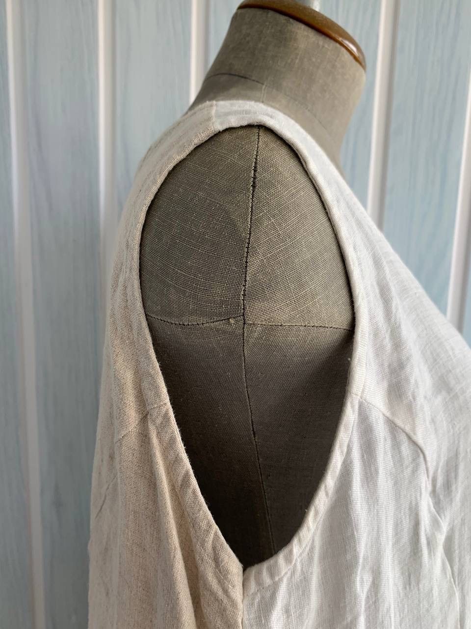 Other Cocon.commerz by Privatsachen Multicolor Linen Flare Dress Size L / US 10 / IT 46 - 9 Thumbnail
