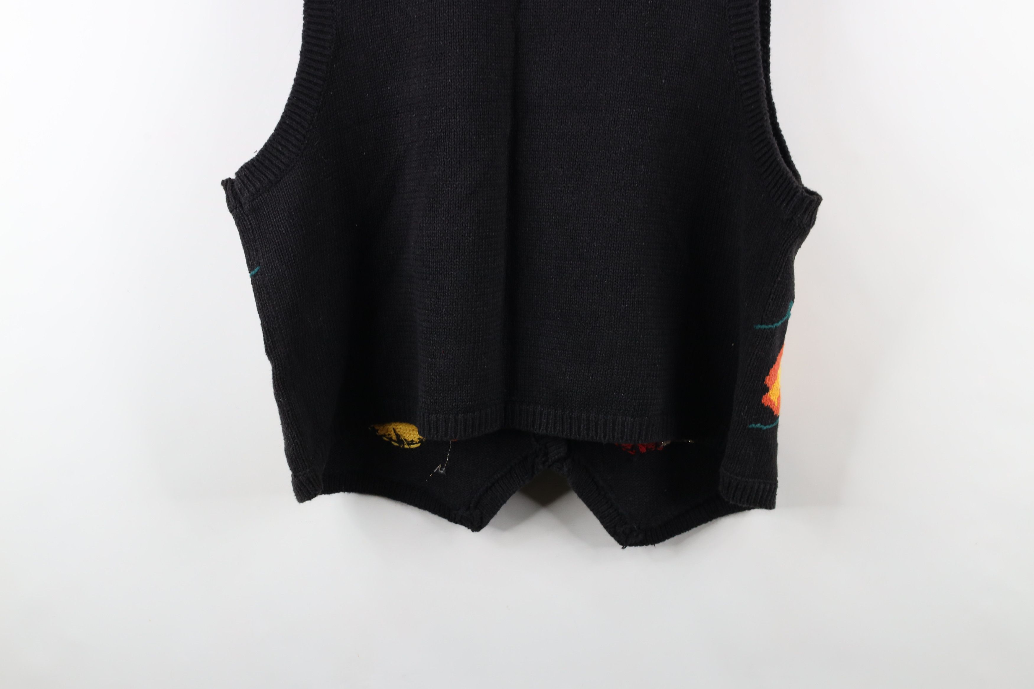 Vintage Vintage 90s Streetwear Fruit Vegetable Cardigan Vest Size XXL / US 16-18 / IT 52-54 - 10 Thumbnail