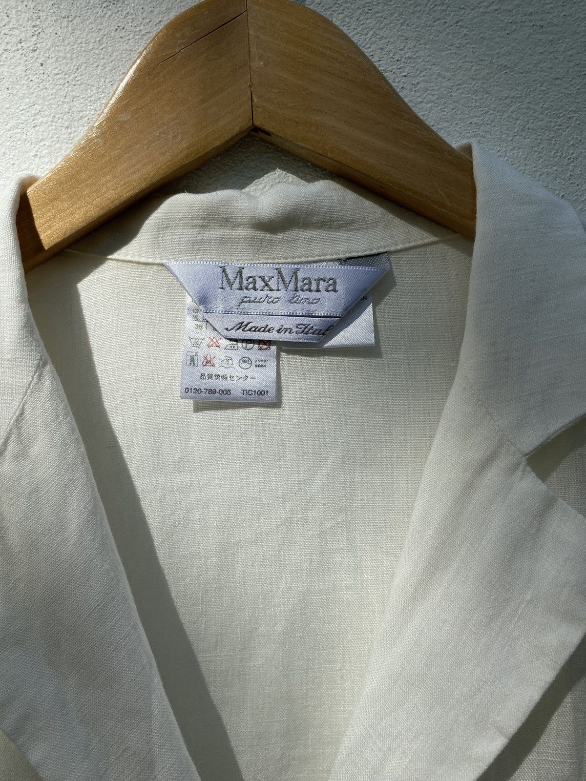 Max Mara Maxmara white pocket shirt Size ONE SIZE - 10 Thumbnail