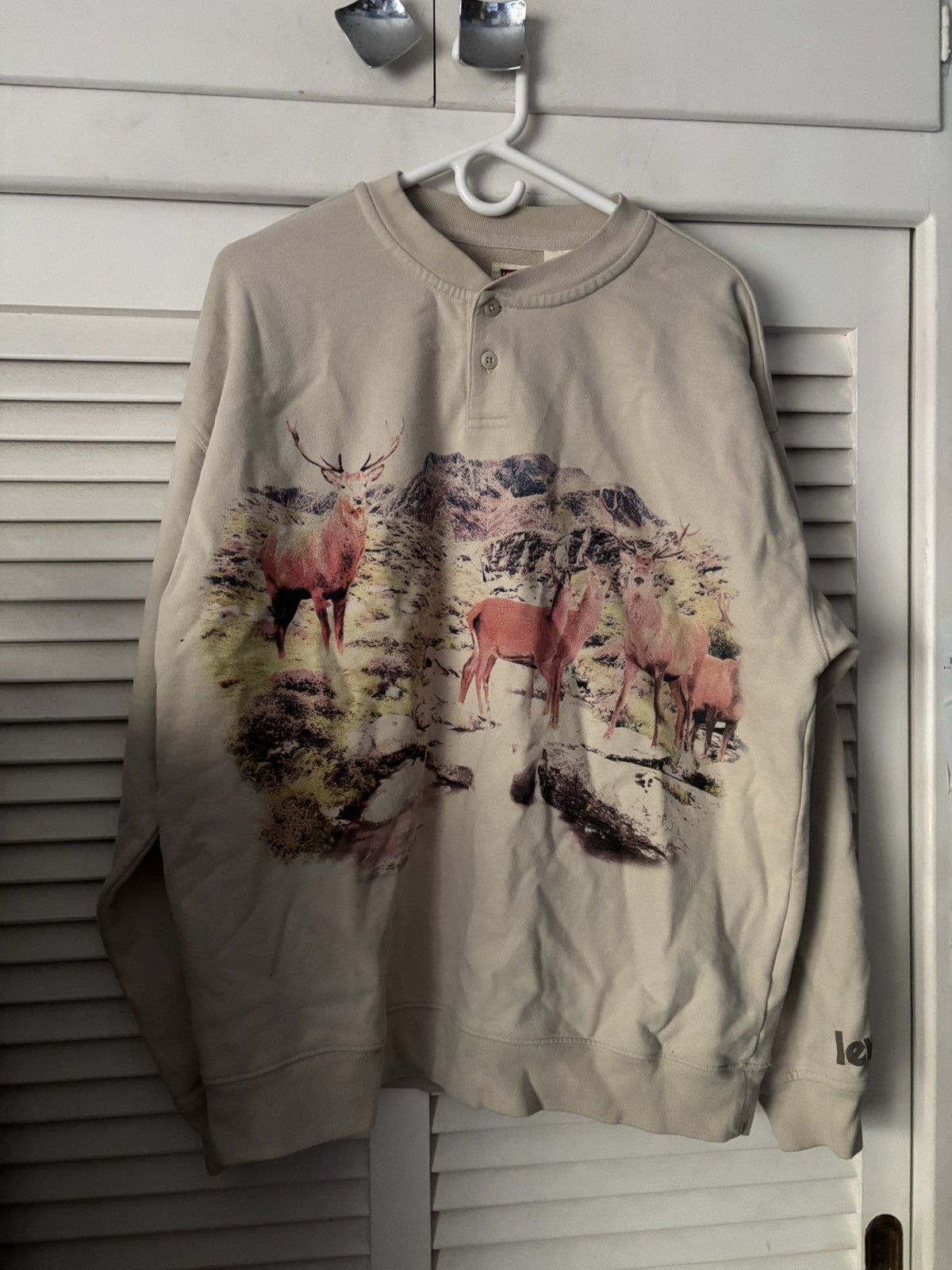 Levi's × Levi's Made & Crafted Levi’s deer nature forest mountain sweater medium Size US M / EU 48-50 / 2 - 1 Thumbnail