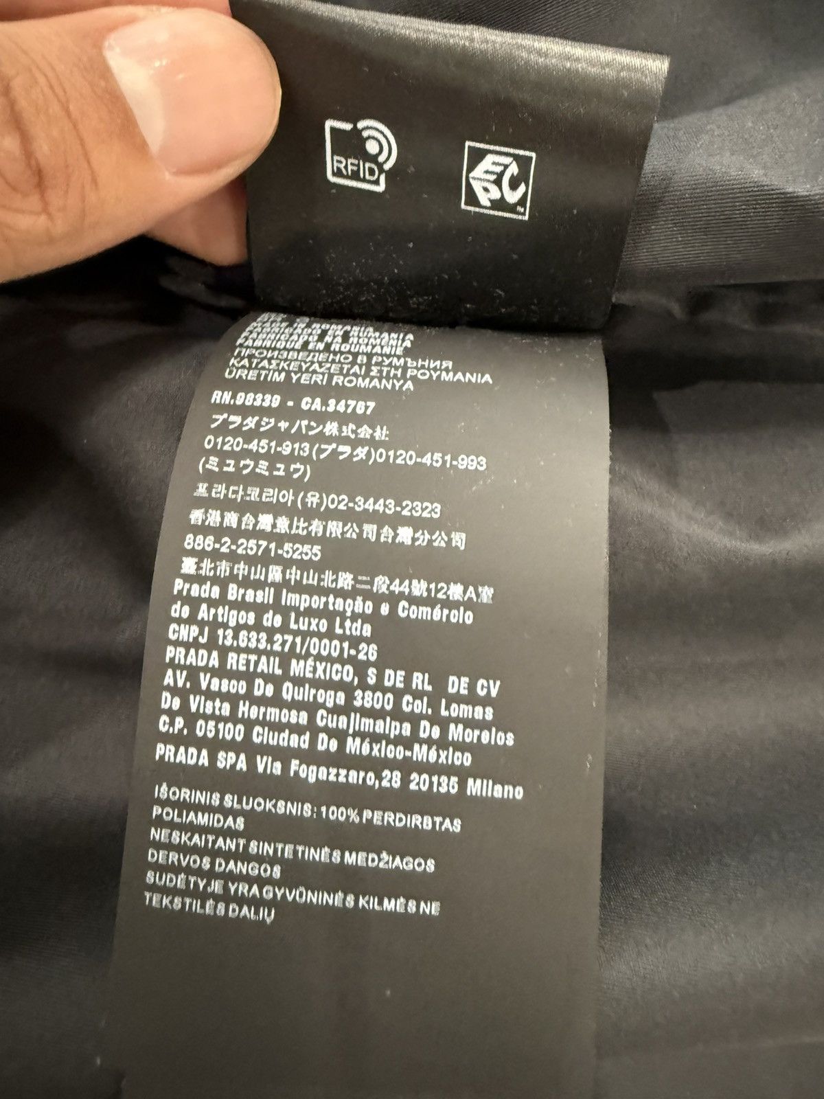 Prada Prada Re-Nylon shirt Size US L / EU 52-54 / 3 - 4 Thumbnail